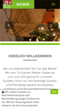 Mobile Screenshot of 1a-garten-weber.de